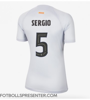 Barcelona Sergio Busquets #5 Tredje Matchtröja Dam 2022-23 Kortärmad